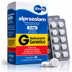 Alprazolam 2mg - 30 comprimidos