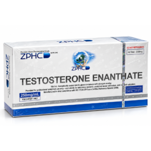 Enantato de Testosterona ZPHC 250mg 10 Ampolas
