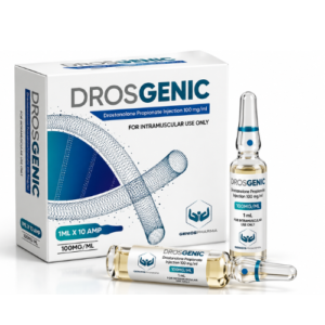 Masteron Geniqs Pharma - Drostanolona Propionato - 100mg/ml - 10 ampolas