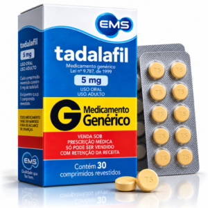 Tadalafil 5mg - 30 Comprimidos