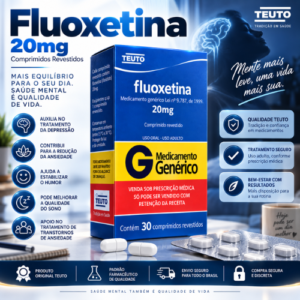 cloridrato de fluoxetina 20mg