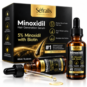 minoxidil sefralls caixa com 6 frascos